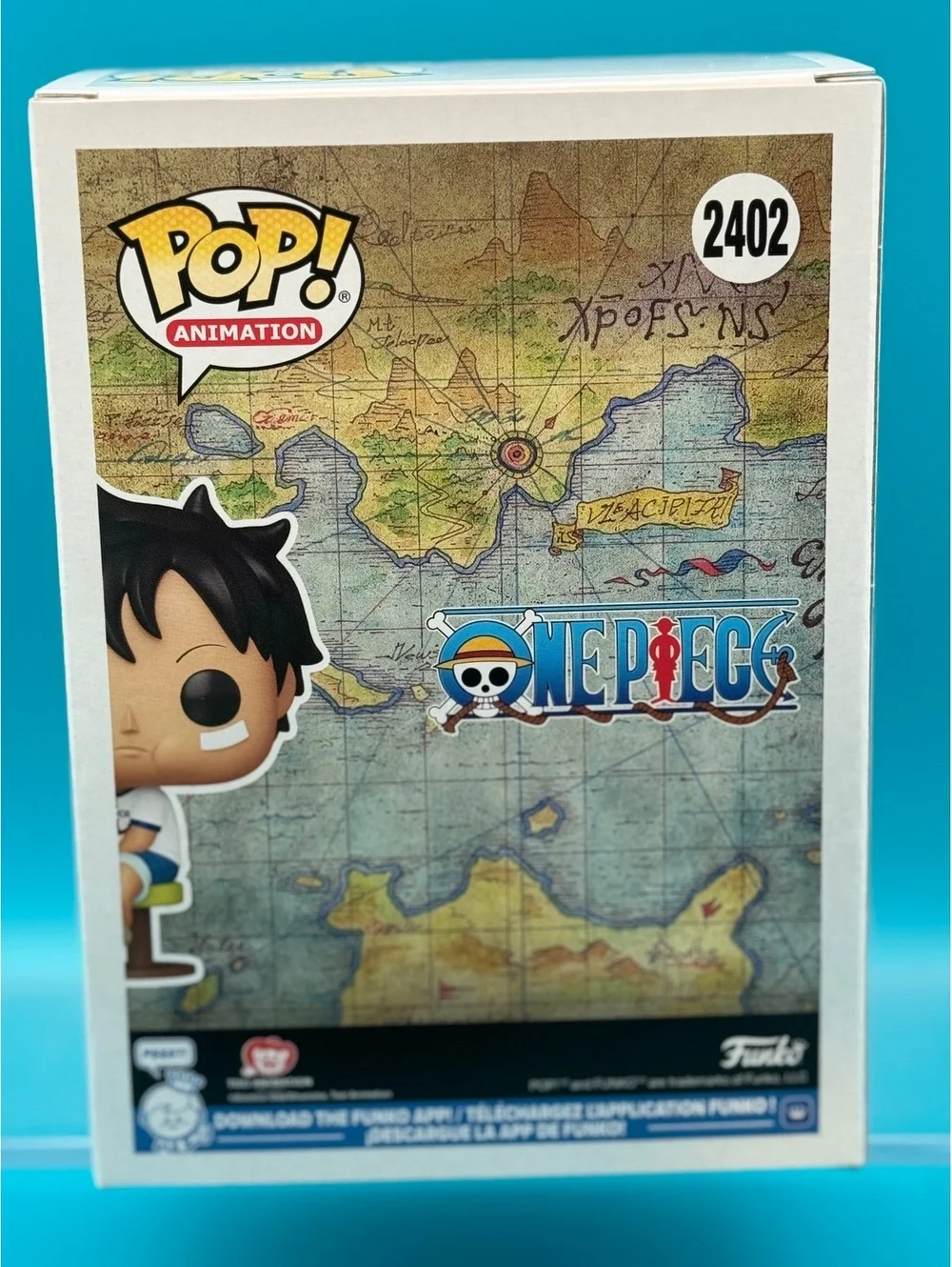 Colleen Clinkenbeard signed Luffy eating berry hot topic exclusive Funko MAS COA